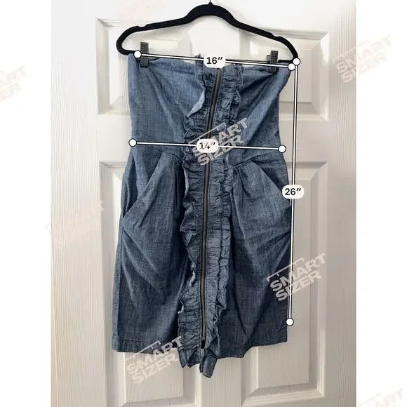 Strapless Dress By JFW Size 7 - Picture 4 of 7